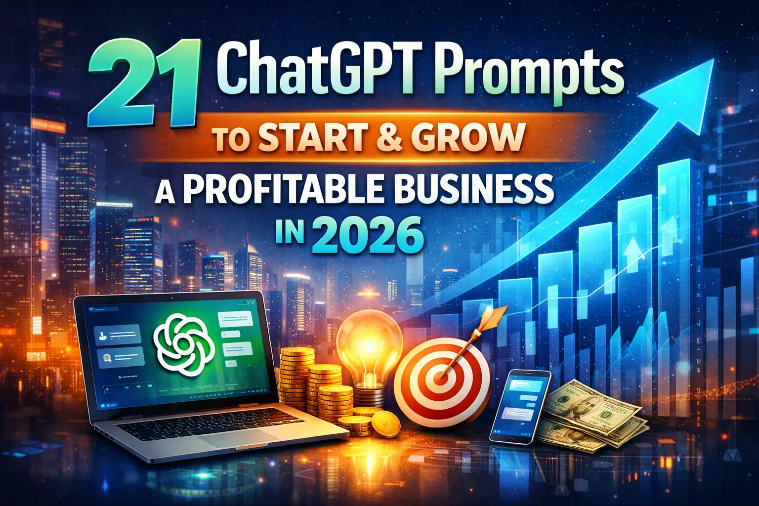 21 ChatGPT Prompts to Start & Grow a Profitable Business in 2026
